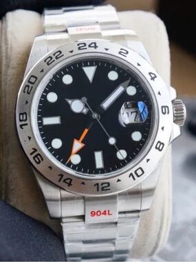 Luxury 41mm stainless steel automatic mechanic men’s watch